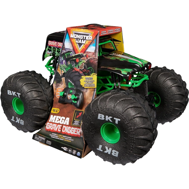 Monster Jam - RC 1:6 Mega Grave Digger | 4Y+ Monster Jam - RC 1:6 Mega Grave Digger | 4Y+