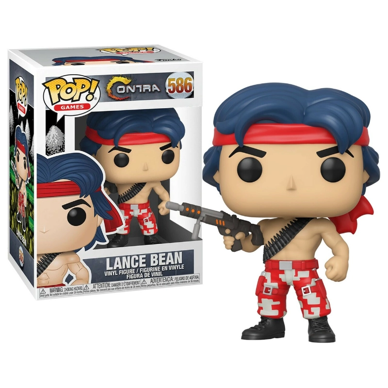 Funko - Pop! Games: Contra- Lance Bean | 3 سنوات فما فوق Funko - Pop! Games: Contra- Lance Bean | 3 سنوات فما فوق