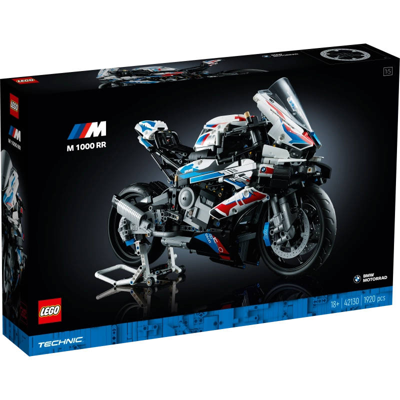 ليغو - بي إم دبليو M 1000 RR | 1921 قطعة | 18 سنة فأكثر ليغو - بي إم دبليو M 1000 RR | 1921 قطعة | 18 سنة فأكثر