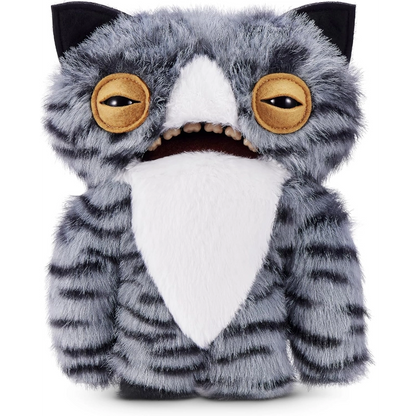 Fuggler - 9-Inch Alley Cats Plush Series 1- Wide Eyed Cat | 4Y+