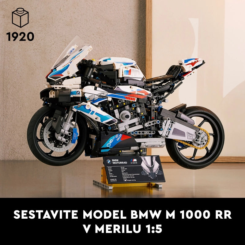 ليغو - بي إم دبليو M 1000 RR | 1921 قطعة | 18 سنة فأكثر ليغو - بي إم دبليو M 1000 RR | 1921 قطعة | 18 سنة فأكثر