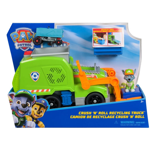 Paw Patrol - Rocky's Crush N’ Roll Recycling Truck | 3Y+