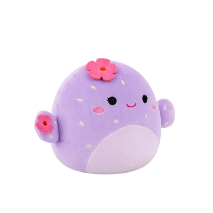 Squishmallows - Little Plush 7.5" Adrienne the Purple Barrel Cactus | 1-6Y