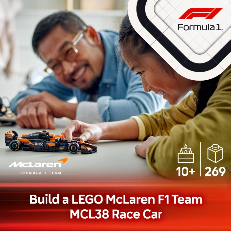 Lego - McLaren F1 Team MCL38 Race Car 269 Pcs 10Y+ — BambiniJO Jordan