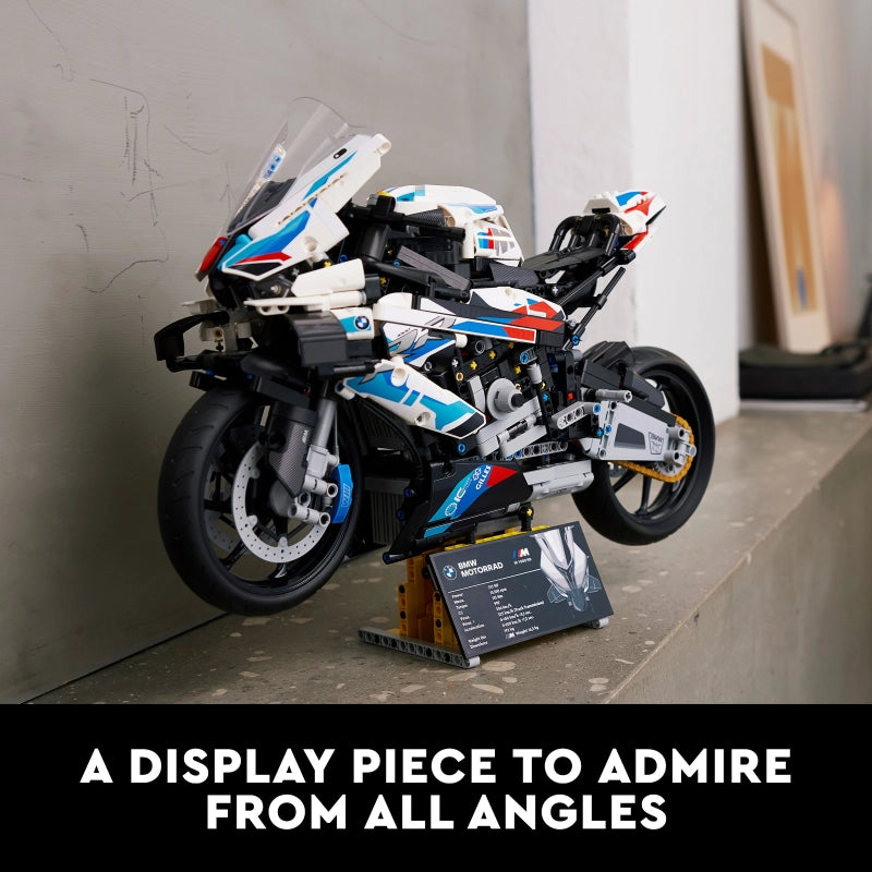 ليغو - بي إم دبليو M 1000 RR | 1921 قطعة | 18 سنة فأكثر ليغو - بي إم دبليو M 1000 RR | 1921 قطعة | 18 سنة فأكثر