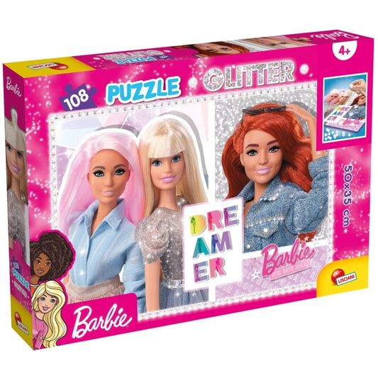 Barbie Puzzle Glitter Plus Best Friends Forever- 108 Pcs 4Y+