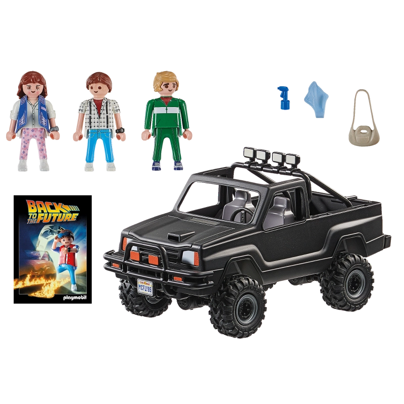 Playmobil - العودة إلى المستقبل شاحنة بيك آب مارتي - 35 قطعة | 5 سنوات فما فوق Playmobil - العودة إلى المستقبل شاحنة بيك آب مارتي - 35 قطعة | 5 سنوات فما فوق