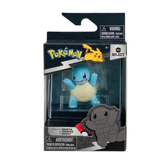 Pokemon - Select Figure with Case- Squirtle | 4Y+