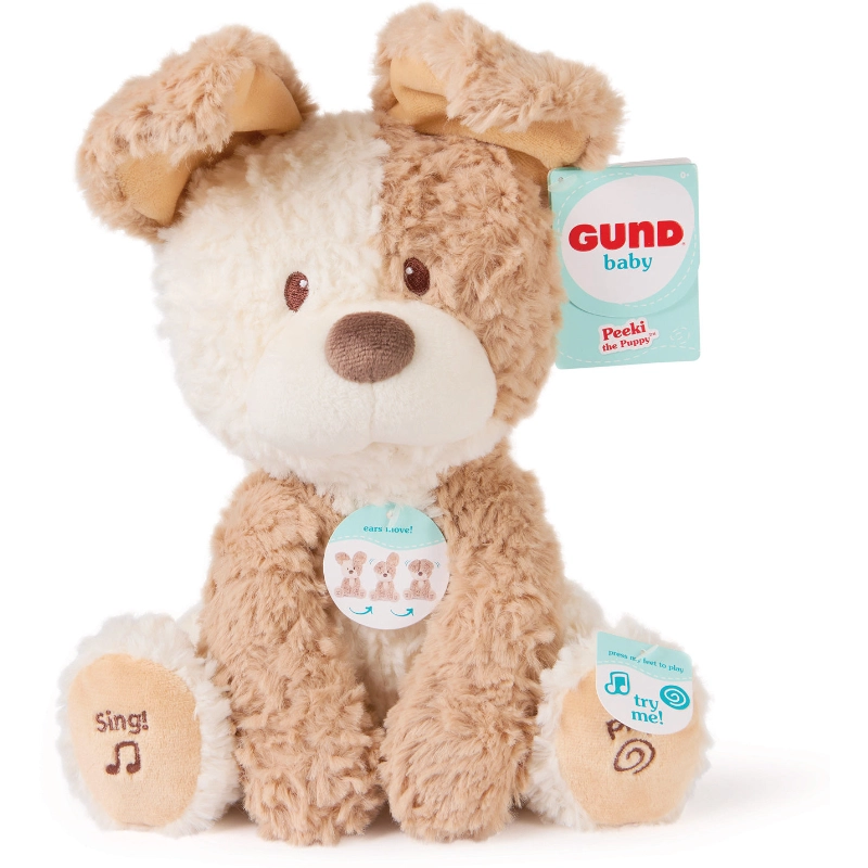 Gund - دمية بيكي ذا بوبي المتحركة 12 بوصة | 0 سنوات فما فوق Gund - دمية بيكي ذا بوبي المتحركة 12 بوصة | 0 سنوات فما فوق