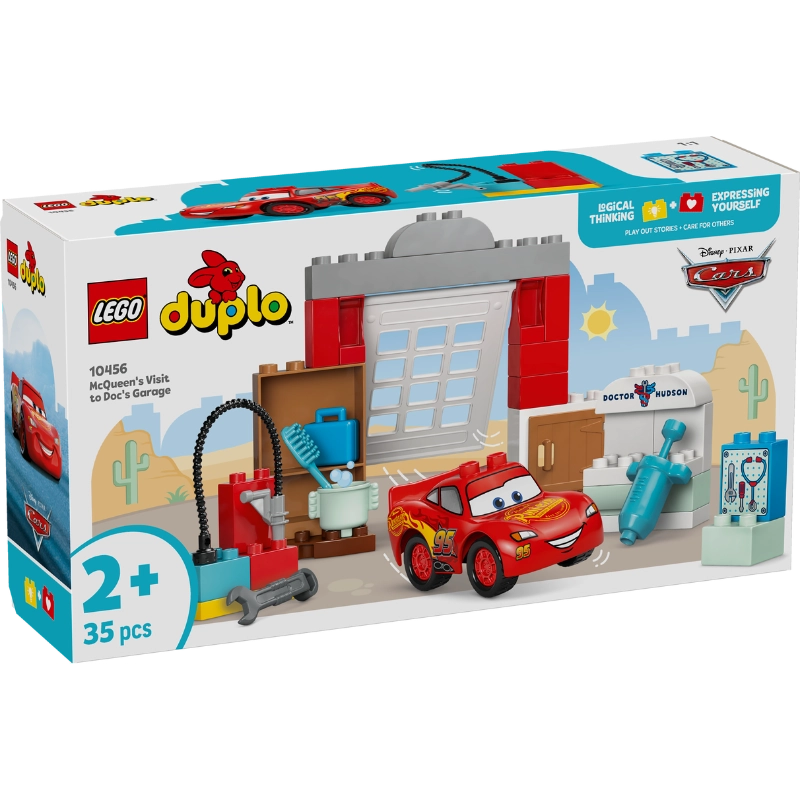 Lego - McQueen's Visit to Doc's Garage 35 Pcs 2Y+ — BambiniJO Jordan