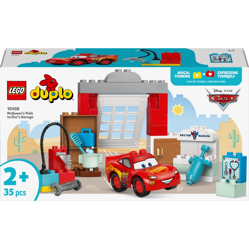 Lego - McQueen's Visit to Doc's Garage 35 Pcs 2Y+ — BambiniJO Jordan