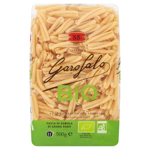 Garofalo Organic Casarecce pasta 500g pack