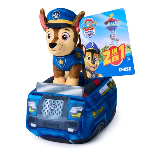 Paw Patrol - Chase 2-in-1 Plush Vehicle | 3Y+