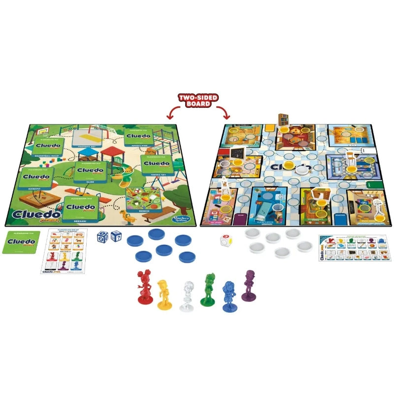Hasbro Gaming - Clue Junior 2 in 1 Game (English or French) | 4Y+