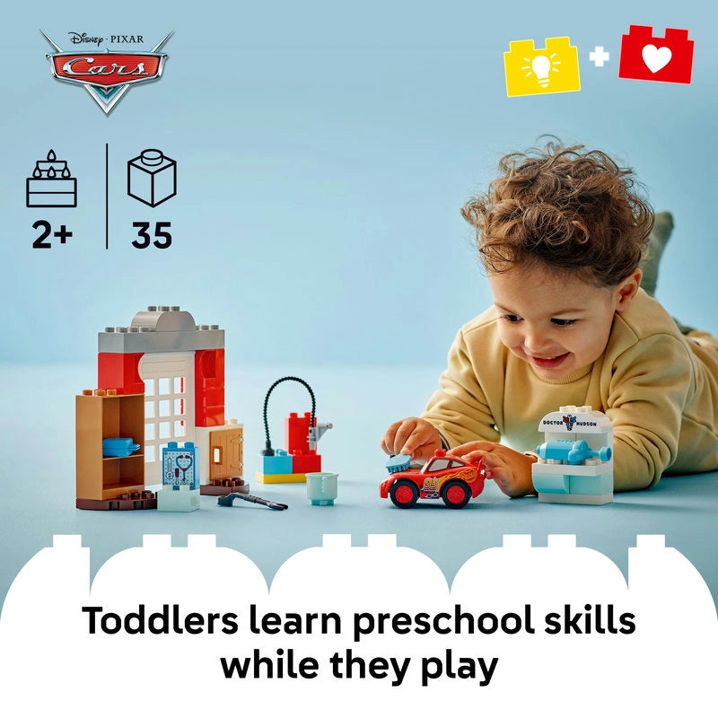 Lego - McQueen's Visit to Doc's Garage 35 Pcs 2Y+ — BambiniJO Jordan