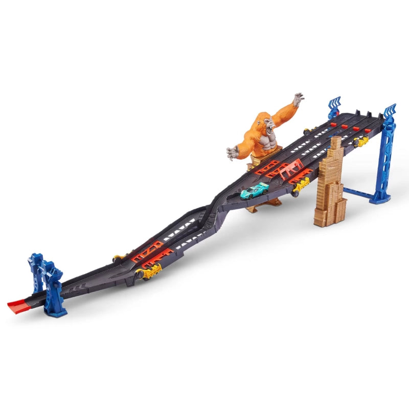 Metal Machines - 4-Lane Gorilla Attack Track Set | 4Y+ Metal Machines - 4-Lane Gorilla Attack Track Set | 4Y+