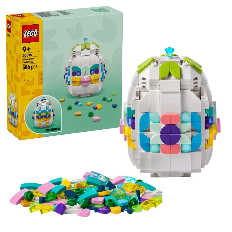 Lego - Decorative Easter Egg | 386 Pcs | 9Y+ Lego - Decorative Easter Egg | 386 Pcs | 9Y+