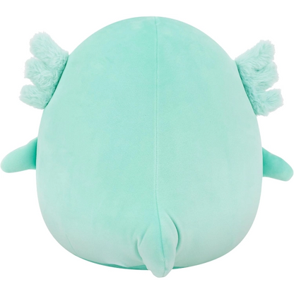 Squishmallows - Medium Plush 12" Anastasia the Teal Axolotl with Silver Gills | 1-6Y
