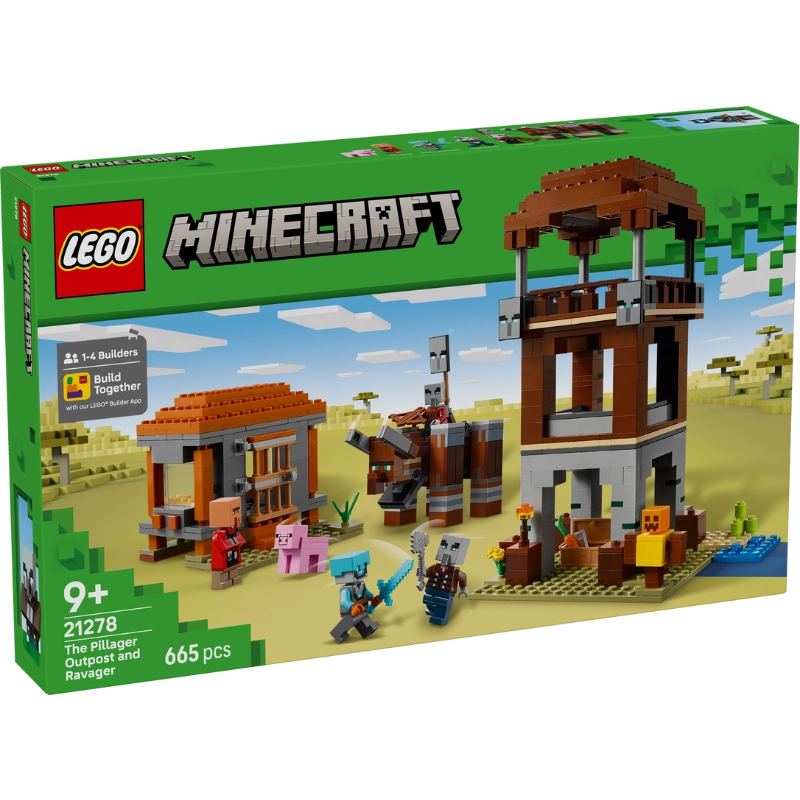 Lego - The Pillager Outpost and Ravager 665 Pcs 9Y+ — BambiniJO Jordan
