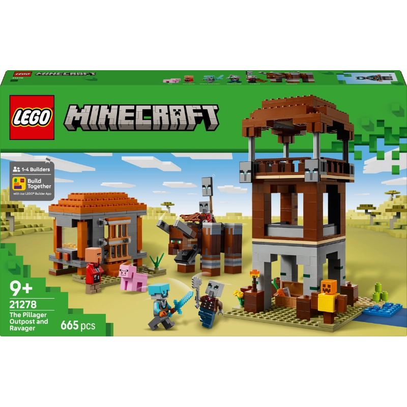 Lego - The Pillager Outpost and Ravager 665 Pcs 9Y+ — BambiniJO Jordan