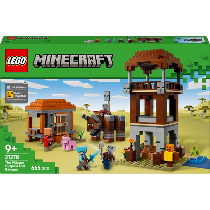 Lego - The Pillager Outpost and Ravager 665 Pcs 9Y+ — BambiniJO Jordan