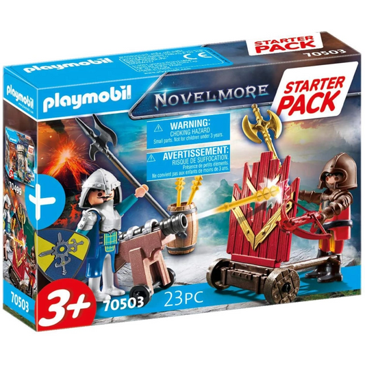 Playmobil - Starter Pack Novelmore Knights' Duel- 23 Pcs | 3Y+