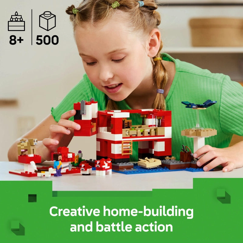 Lego - The Mooshroom House 500 Pcs 8Y+ — BambiniJO Jordan