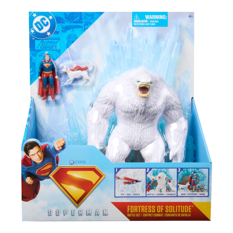 DC Universe - DC Comics, Superman Fortress of Solitude Battle Set | 4Y+ DC Universe - DC Comics, Superman Fortress of Solitude Battle Set | 4Y+