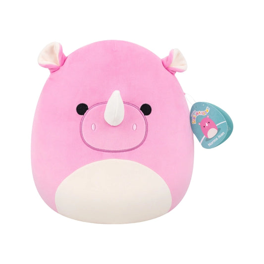 Squishmallows - Medium Plush 12" Norma Jean the Pink Rhino | 1-6Y