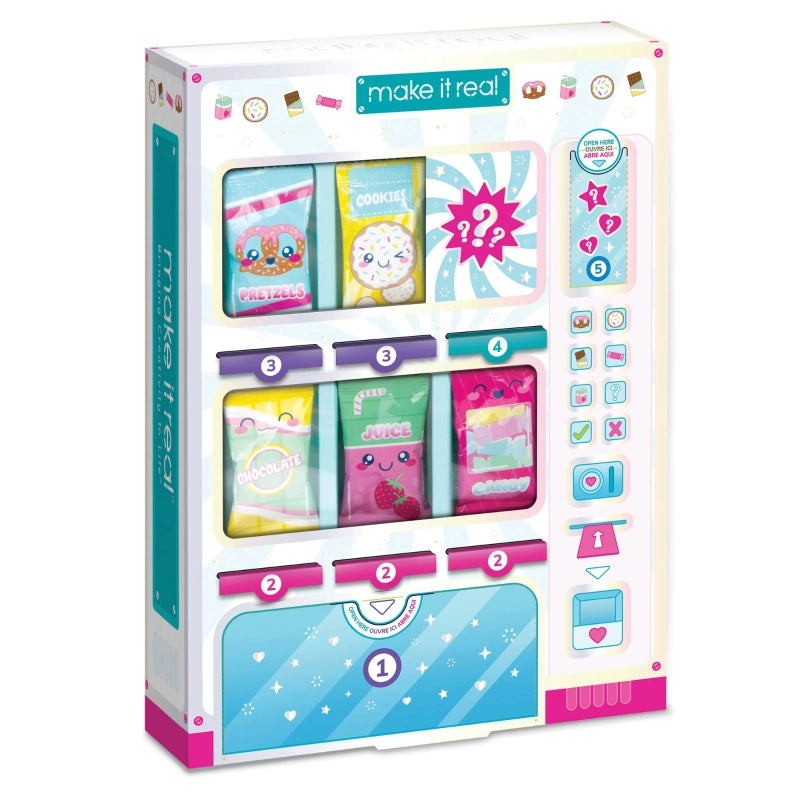 Make It Real - Bracelet Snackers DIY Jewelry Vending Machine- 242 Pcs | 8Y+