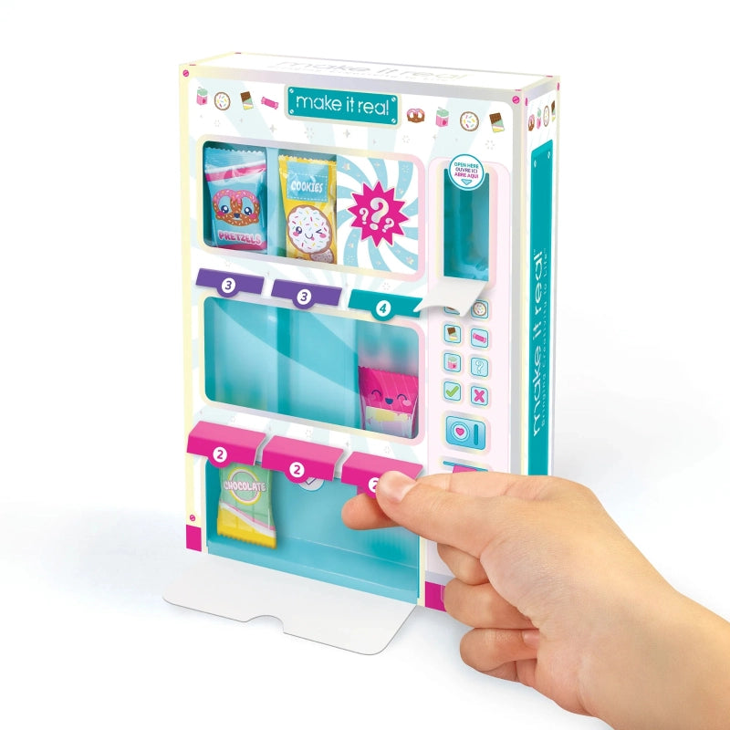 Make It Real - آلة بيع أساور سناكرز للمجوهرات بنفسك - 242 قطعة | 8 سنوات فما فوق Make It Real - آلة بيع أساور سناكرز للمجوهرات بنفسك - 242 قطعة | 8 سنوات فما فوق