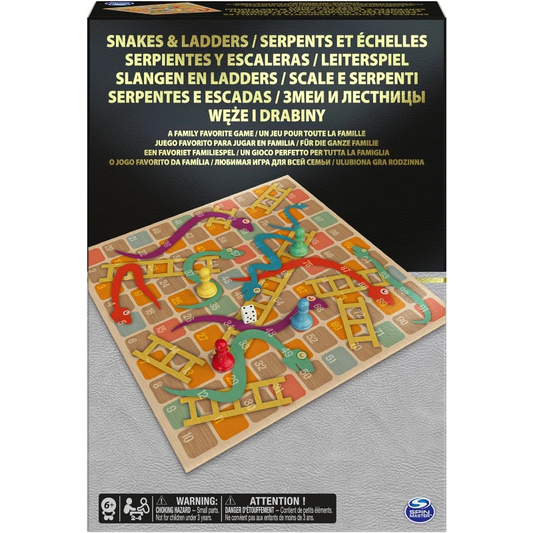 Spin Master Games - Snakes & Ladders | 6Y+