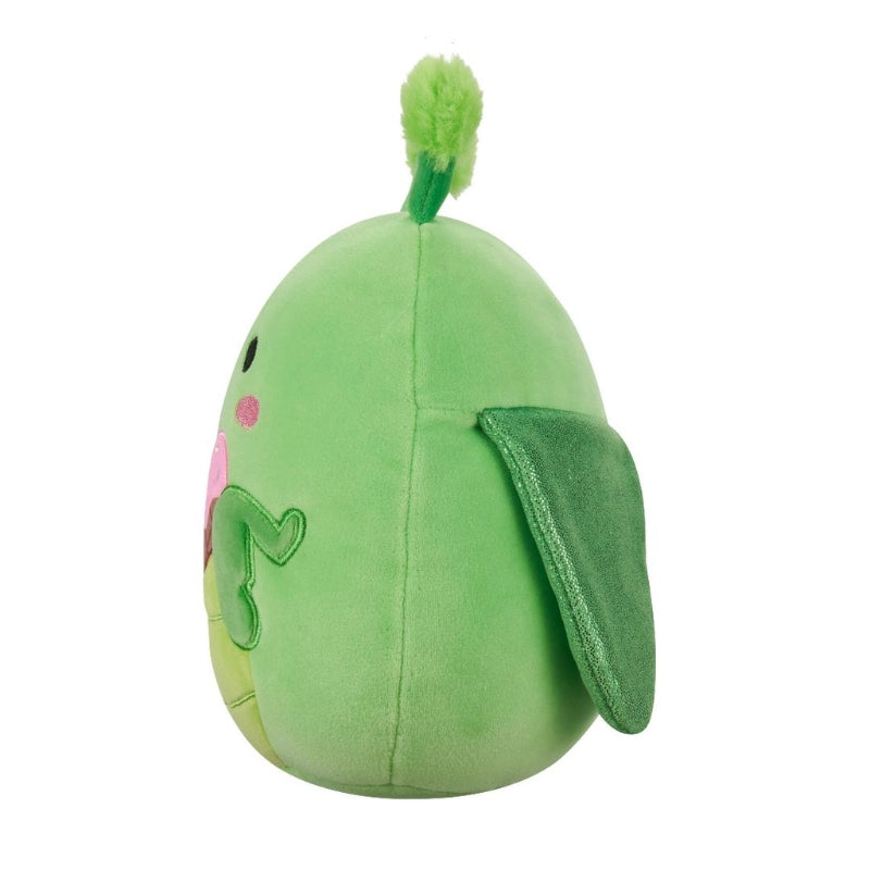 Squishmallows - Medium Plush 12" Trenton The Green Praying Mantis Holding Heart Ice Cream | 1-6Y
