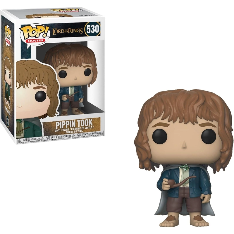 Funko - Pop! Movies: The Lord of the Rings/Hobbit Series 3- Pippin Took | 3 سنوات فما فوق Funko - Pop! Movies: The Lord of the Rings/Hobbit Series 3- Pippin Took | 3 سنوات فما فوق