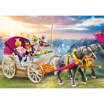 Playmobil - Horse-Drawn Carriage- 60 Pcs | 4Y+