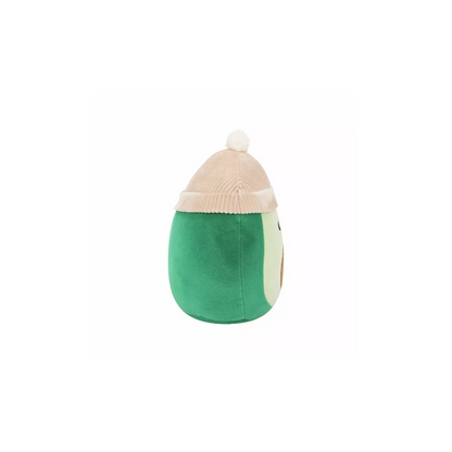 Squishmallows - Little Plush 7.5" Austin the Green Avocado with Tan Beanie | 1-6Y