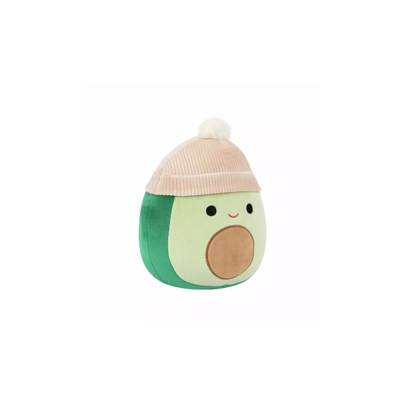 Squishmallows - Little Plush 7.5" Austin the Green Avocado with Tan Beanie | 1-6Y