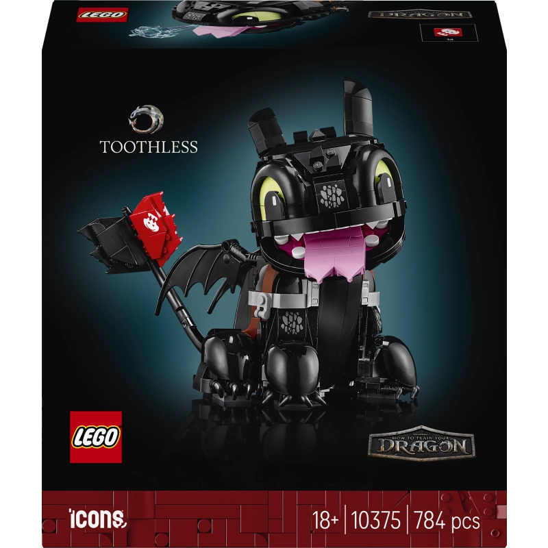 Lego - How to Train Your Dragon: Toothless (Rare Edition) | 784 Pcs | 18Y+ Lego - How to Train Your Dragon: Toothless (Rare Edition) | 784 Pcs | 18Y+