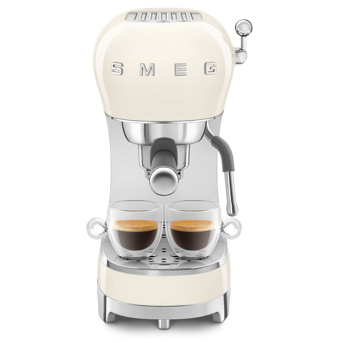 Smeg Manual Espresso Coffee Machine Cream — BambiniJO Jordan