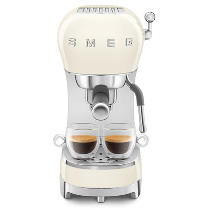 Smeg Manual Espresso Coffee Machine Cream — BambiniJO Jordan