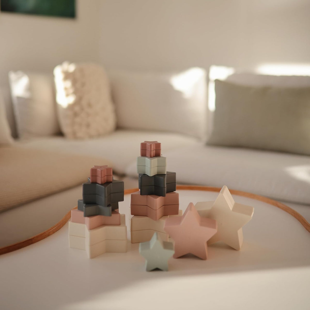 MUSHIE - Nesting Stars Toy | 1-6Y MUSHIE - Nesting Stars Toy | 1-6Y