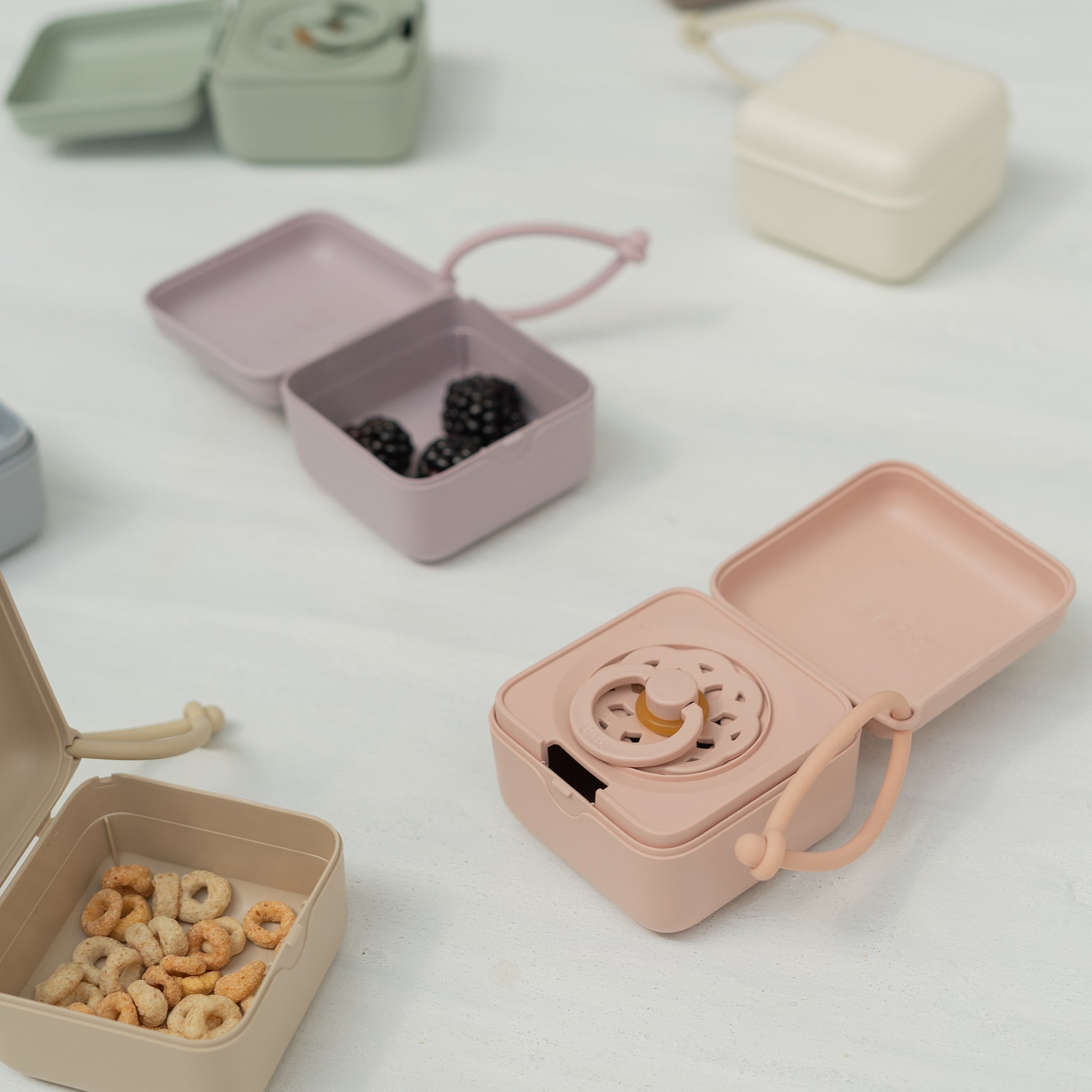 BIBS - Multipurpose Pacifier Box | Ivory BIBS - Multipurpose Pacifier Box | Ivory