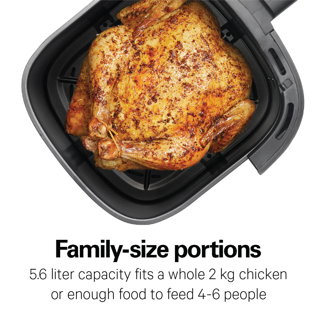 Hamilton Beach Digital Air Fryer with Nonstick Basket 5.6L, 1700 Watt Hamilton Beach Digital Air Fryer with Nonstick Basket 5.6L, 1700 Watt