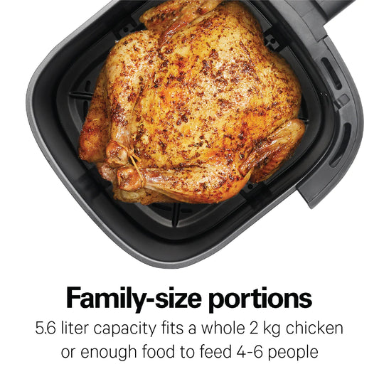 Hamilton Beach Digital Air Fryer with Nonstick Basket 5.6L, 1700 Watt — BambiniJO Jordan