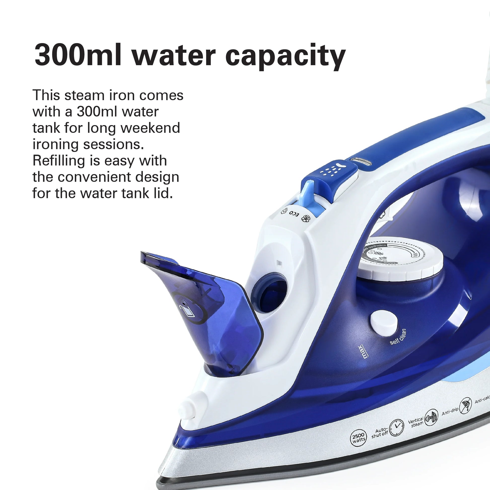 Hamilton Beach - Steam Iron Ceramic 2500W Hamilton Beach - Steam Iron Ceramic 2500W