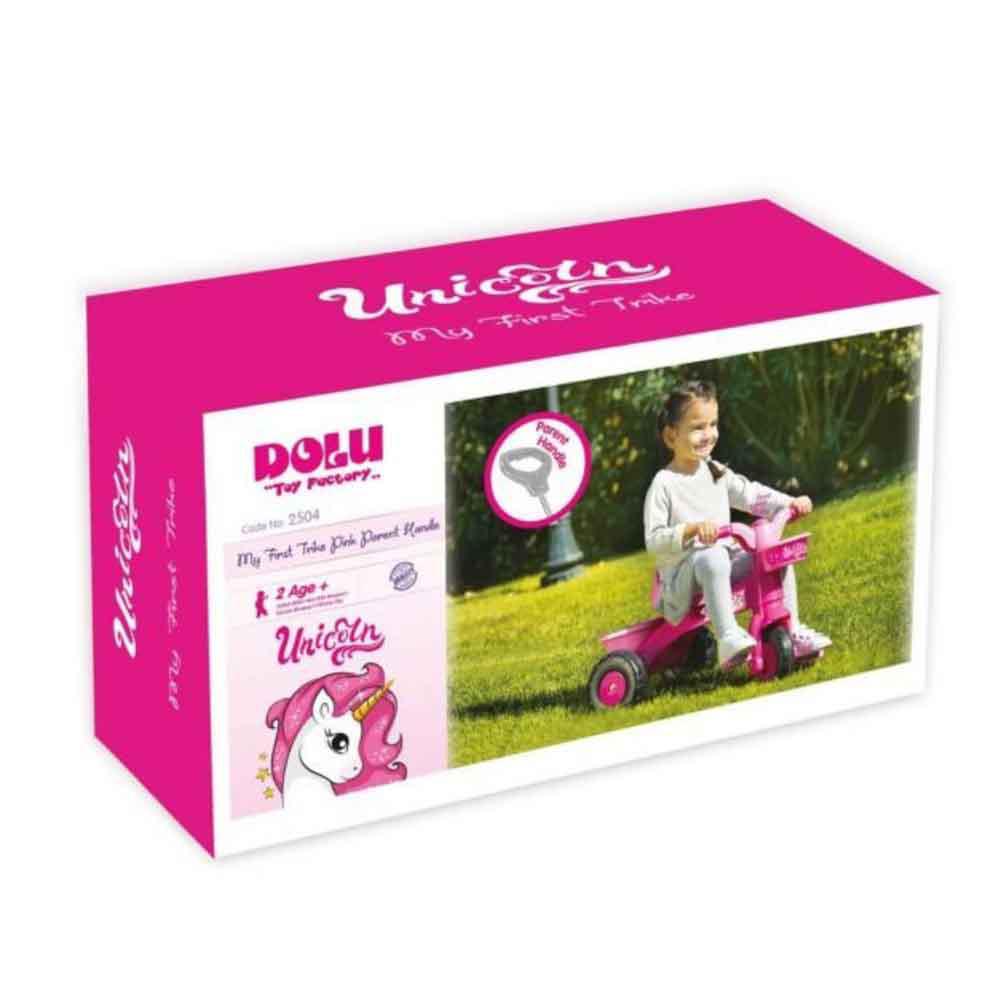 Dolu - Unicorn My First Trike Parent Handle