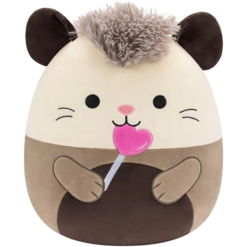 Squishmallows - Medium Plush 12" Luanne the Opossum Lollipop | 1-6Y