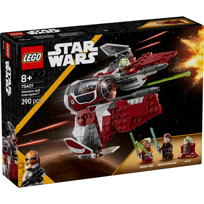 Lego - Ahsoka's Jedi Interceptor 290 Pcs 8Y+ — BambiniJO Jordan