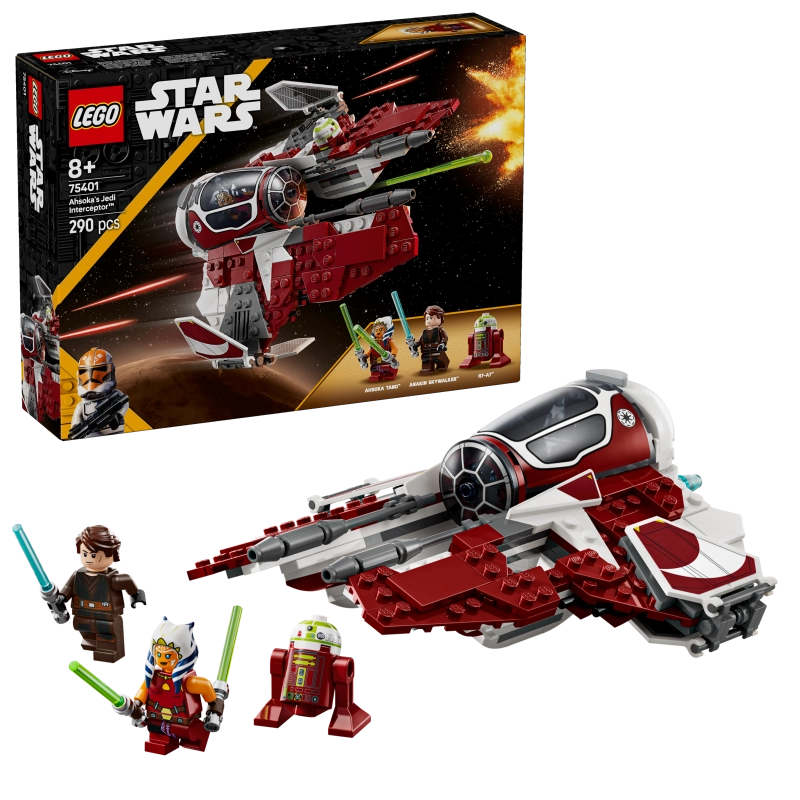 Lego - Ahsoka's Jedi Interceptor 290 Pcs 8Y+ — BambiniJO Jordan