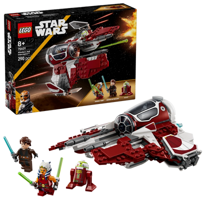 Lego - Ahsoka's Jedi Interceptor 290 Pcs 8Y+ — BambiniJO Jordan